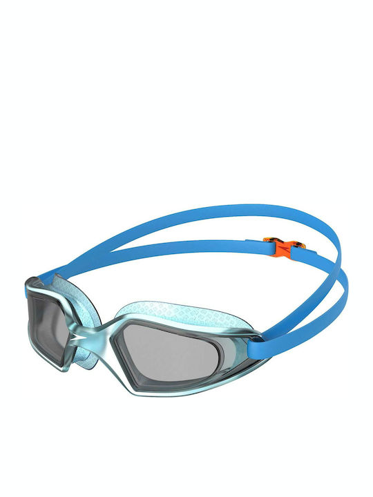 Speedo Hydropulse Swimming Goggles Kids with Anti-fog Lenses Blue