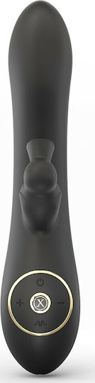 Dorcel Divine Rabbit Δονητής Rabbit 20.5cm Black