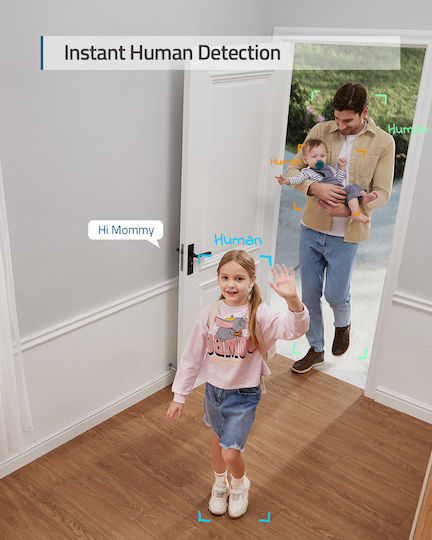Eufy T8410322 IP Surveillance Camera Wi-Fi Full HD+ 4MP with Two-Way Communication and Lens 2.4mm