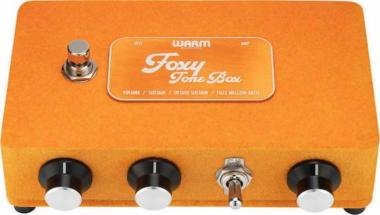 Warm Audio Foxy Tone Box WA-FTB Pedale Wirkung Fuzz E-Gitarre