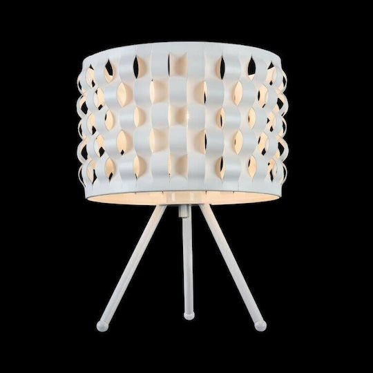 Maytoni Delicate Veioză Metalică cu Abajur Alb și Bază