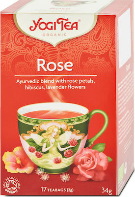 Yogi Tea Rose Amestec de ierburi Produs organic 17 Pungi 34gr