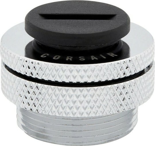 Corsair Hydro X Series XF Fill Port Fittings Ασημί