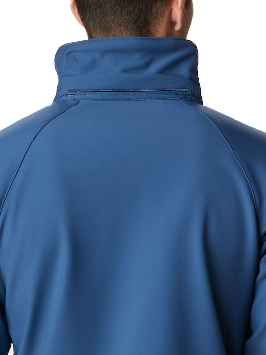 Cascade Ridge II Winter Jacke Softshell Wasserdicht und Winddicht Blau
