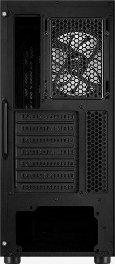 Aerocool Hive FRGB v3 Gaming Midi Tower Κουτί Υπολογιστή με Πλαϊνό Παράθυρο Μαύρο