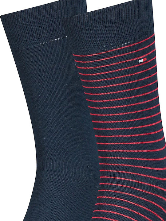 Tommy Hilfiger Men's Patterned Socks Navy 2Pack