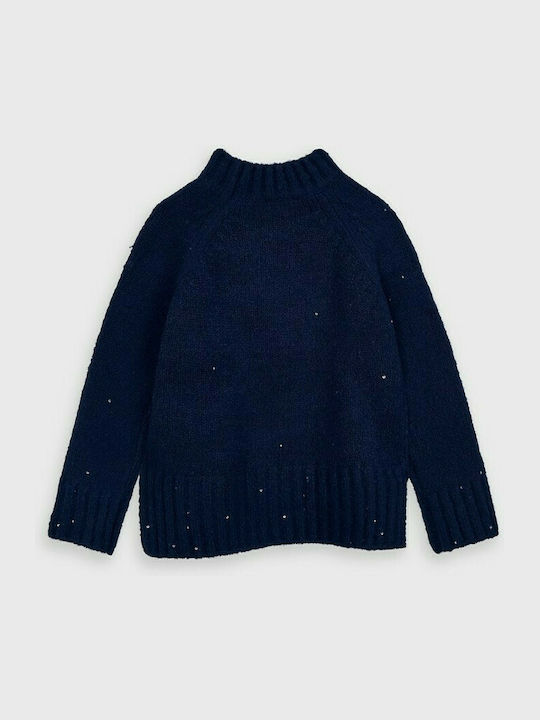 Mayoral Kids Sweater Long Sleeve Navy Blue