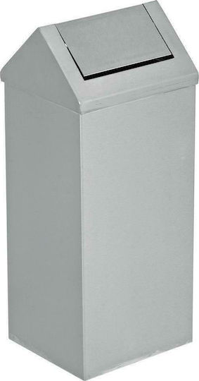 Delta Cleaning Metallic Waste Bin 80lt Inox