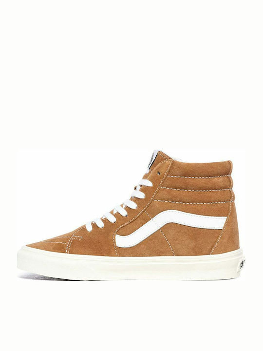 SK8-HI Μποτάκια Καφέ