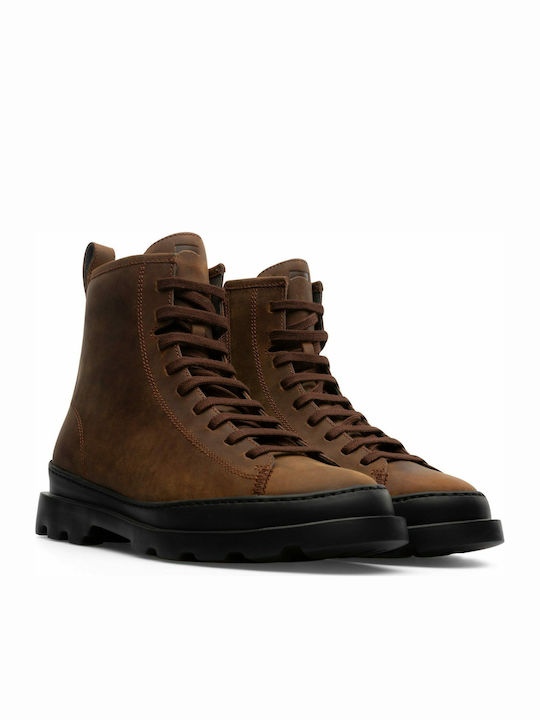 Brutus Leather Women's Ankle Boots Tabac Brown