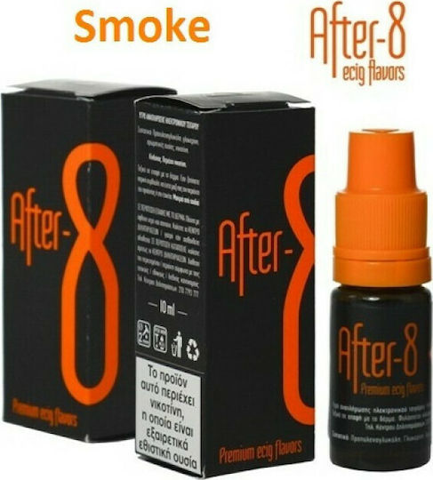 After-8 Lichid de Reumplere Gata Smoke cu Aromă de Fumat / Nuci și semințe uscate 12mg 10ml