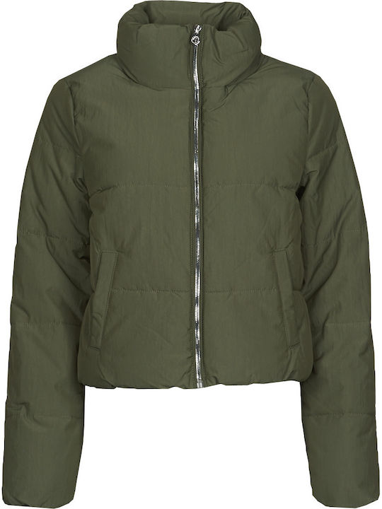 Women's Short Puffer Jacket for Winter Rosin