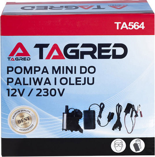 Tagred Pompa Electrică De Transfer Auto Pentru Ulei Apă Motorină 12V