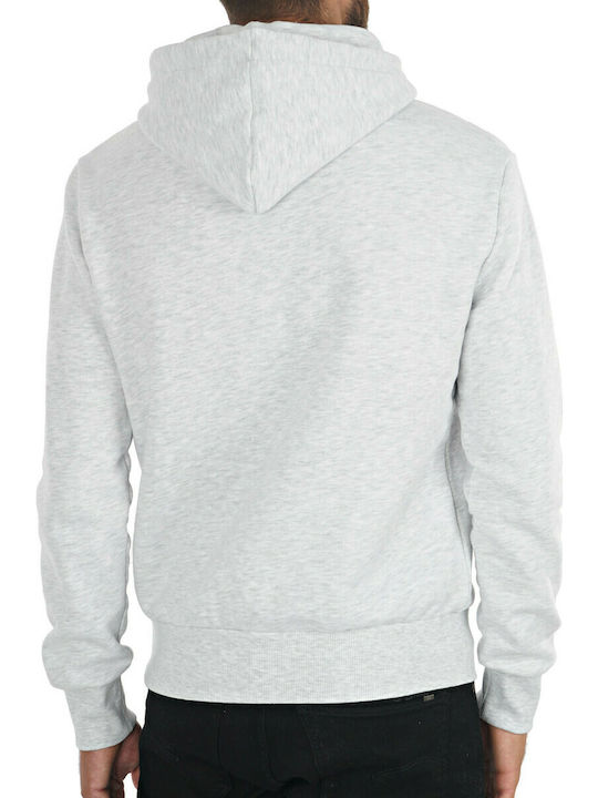 Superdry Men's Sweatshirt with Hood & Pockets Gray