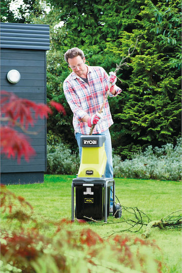Ryobi RSH2545B Електрически Трошец За Клони За Почва