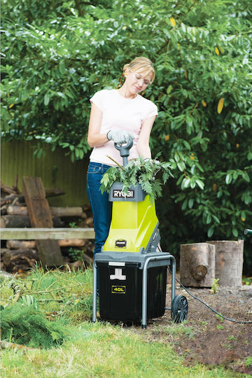 Ryobi RSH2545B Електрически Трошец За Клони За Почва