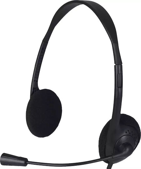 Sandberg USB Headset Bulk On Ear Multimedia Headphone with Microphone USB-A