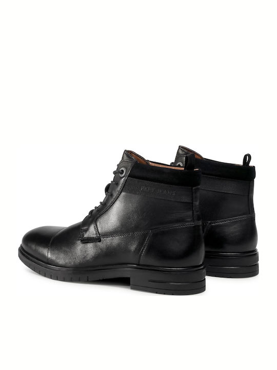 Thomas Flex Lth Leather Black Boots