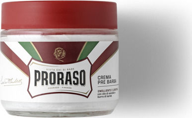 Proraso Red Nourishing For Coarse Beards Κρέμα για πριν το Ξύρισμα 100ml