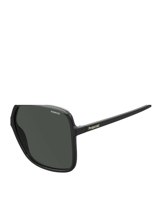 Polaroid Ochelari De Soare Pentru Femei Cu Ramă Neagră Din Plastic Și Lentile Polarized Gri PLD6128/S 08AM9