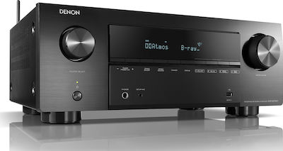 Denon AVR-X2700H Ραδιοενισχυτής Home Cinema 4K/8K 7.2 Καναλιών 95W/8Ω 150W/6Ω με HDR και Dolby Atmos Μαύρος