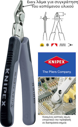 Knipex Seitenschneider ESD Länge 125mm