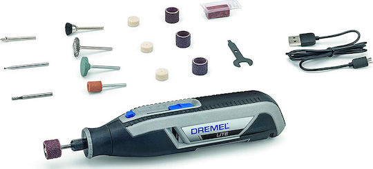 Dremel Lite 7760-15 Περιστροφικό Πολυεργαλείο 3.6V 1x2Ah με Ρύθμιση Ταχύτητας