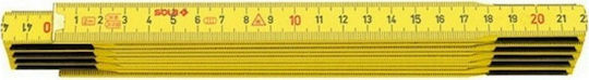 Sola HG 2/10 Wooden Folding Ruler 2m