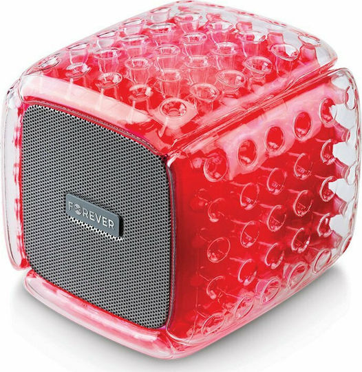 Forever BumpAir BS-700 Bluetooth Speaker 5W with Battery Life up to 5 hours Red