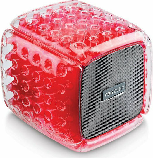 Forever BumpAir BS-700 Bluetooth Speaker 5W with Battery Life up to 5 hours Red