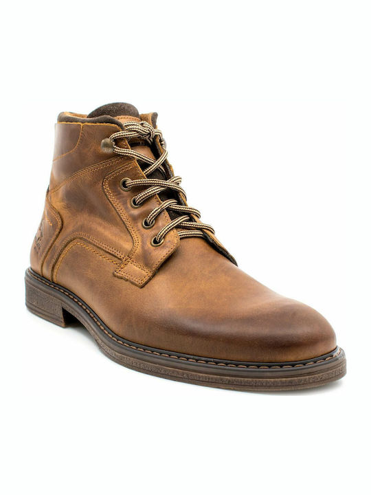 Leather Tabac Brown Boots