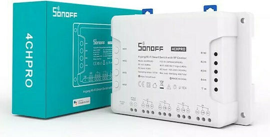 Sonoff 4CH PRO R3 Smart Switch 4 Καναλιών Wi-Fi & RF 10A
