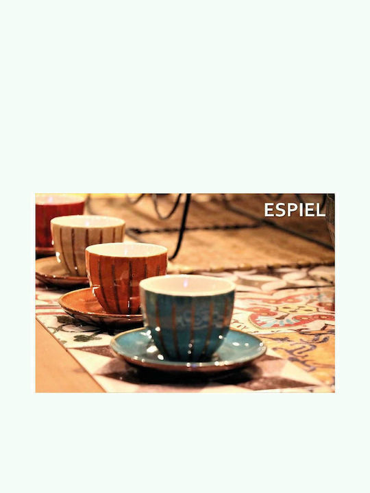 Espiel Magnifico Cup Espresso Porcelain Orange 91ml