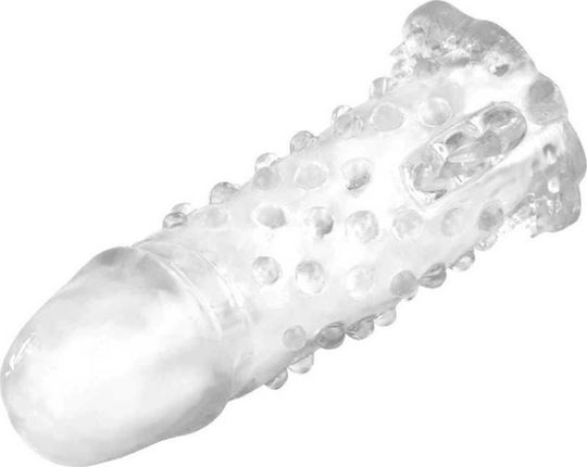 Baile Brave Man Penis Sleeve Προέκταση Πέους Διάφανη 13cm