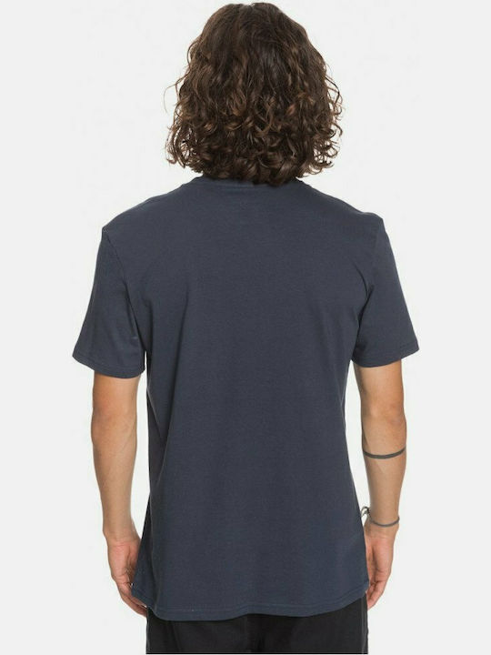 Quiksilver Comp Ανδρικό T-shirt Parisian Night με Λογότυπο