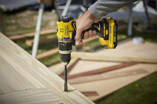 Stanley Fatmax Κρουστικό Δραπανοκατσάβιδο Μπαταρίας Brushless 18V 2x2Ah