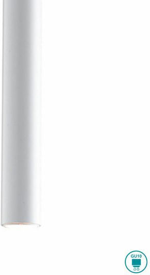 Fan Europe Fluke-S30 BCO Κρεμαστό Φωτιστικό Λευκό με Ντουί GU10 30x200εκ.