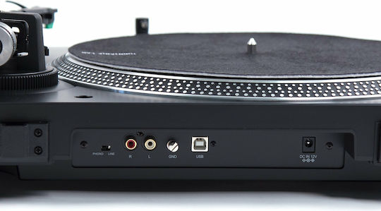Audio Technica AT-LP120XUSB Πικάπ με Direct Drive και Προενίσχυση Μαύρο