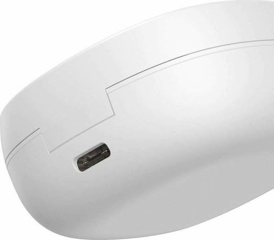 Baseus WM01 Plus In-ear Bluetooth Handsfree Căști cu Carcasă de Încărcare Alb