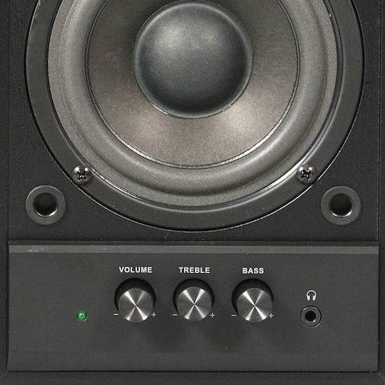 Sven SPS-702 Компютърни тонколони 2.0 с мощност 40W в Черен цвят