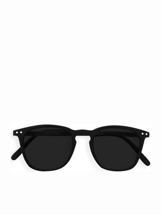 Izipizi Women's Sunglasses with Black Plastic Frame and Black Lens