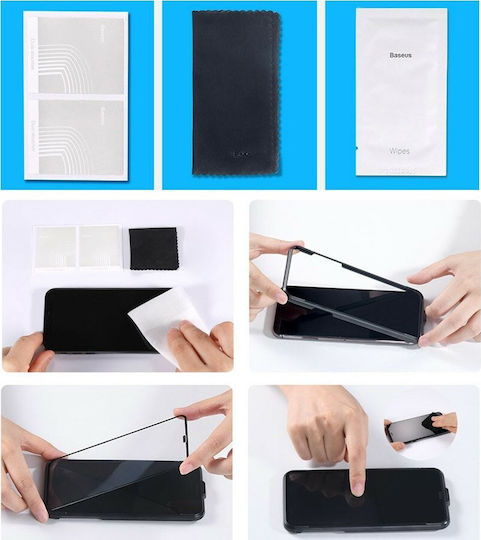 Baseus Full Glue Full Face Tempered Glass 2pcs (iPhone 11 Pro Max) SGAPIPH65S-GS02