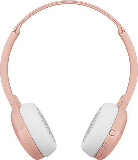 JVC HA-S22W On Ear Headphones with 17 Operating Hours Pink