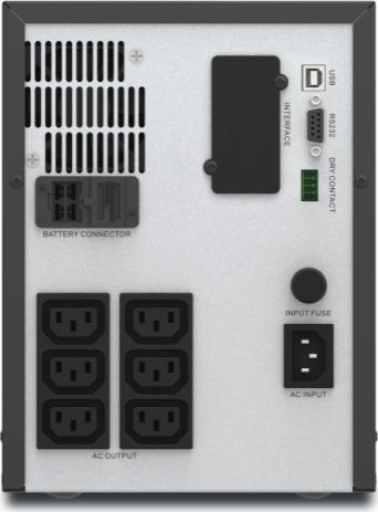 APC Easy UPS SMV 2000VA Line-Interactive 1400W with 6 IEC Power Plugs