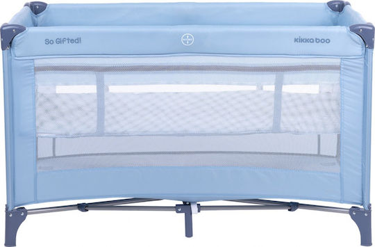 Kikka Boo So Gifted Playpen 2 Levels with Mattress Blue 124x64cm