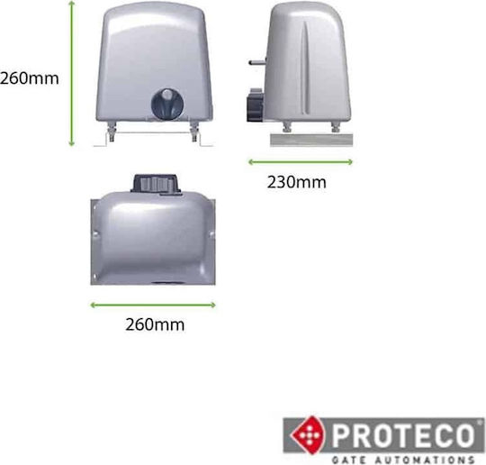 Proteco Sliding Garage Door Motor Strike 8 up to 800kg