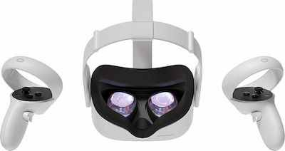 Meta Quest 2 Автономен VR слушалка 64ГБ с Контролер