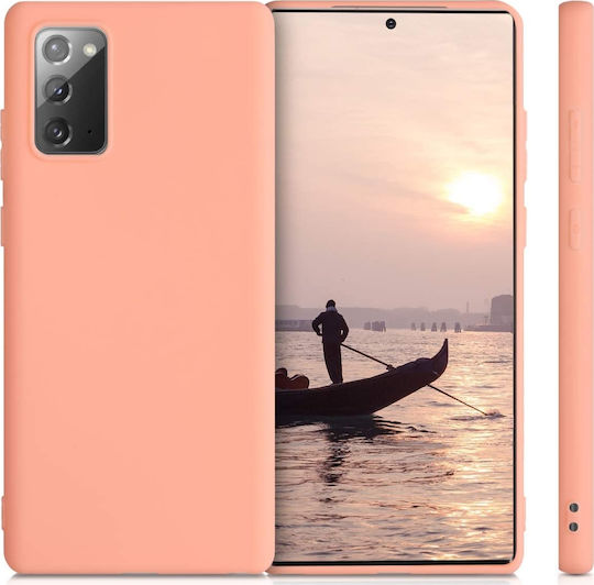 KWmobile Back Cover Σιλικόνης Κοραλί (Galaxy Note 20)