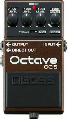 Boss Πετάλι Octaver Ηλεκτρικής Κιθάρας OC-5 Octave