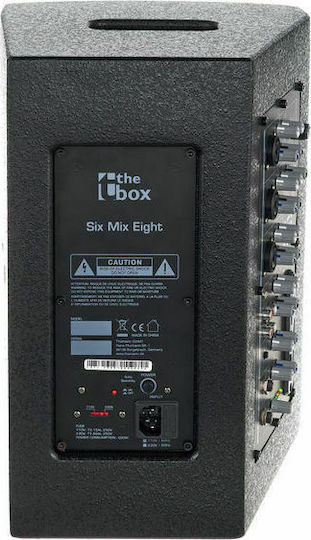 The Box Pro Six Mix Eight Aktiv Sprecher PA 140W mit Woofer 8" 26x28x37cm.